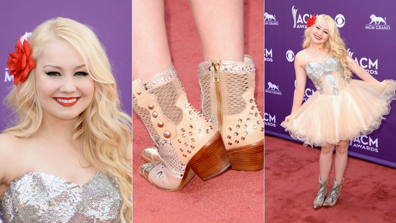 Illustration for article titled Ruffles, Rhinestones and Ridiculously Big Hair at the Academy of Country Music Awards